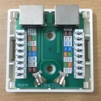 Hộp ổ mạng nổi 2 cổng cat6 sinoamigo mã NE-56-C6