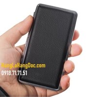 Hộp OP-317 khung thép bọc da để thuốc lá cuốn tay/ 20 điếu nhỏ