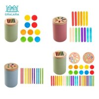 Hộp phân loại hình màu Đồ chơi học tập sớm cho bé 4 5 tuổi