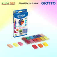 Hộp phấn sáp nhập khẩu Italy GIOTTO Decor Wax 12 màu cao cấp 442000