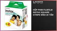 Hộp phim Fujifilm Instax Square Stripe WW2 20 tấm