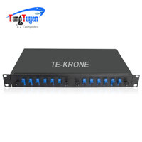 Hộp phối quang ODF 12 FO đầy đủ phụ kiện TE-KRONE