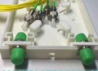 Hộp phối quang ODF 2FO FTTH2 FC/APC Simplex Trắng Kem