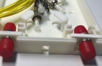 Hộp phối quang ODF 2FO FTTH2 FC/UPC Simplex Trắng Kem