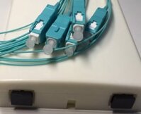 Hộp phối quang ODF 2FO FTTH2 SC OM3 Simplex Trắng Kem