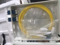 Hộp phối quang ODF 4 FO chuẩn LC/UPC nhựa