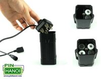 Hộp pin 18650 cổng USB DC 4 pin 8.4V chống nước