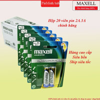 Hộp Pin AA, AAA Maxell Alkaline Dung lượng cao dùng cho remote. điều hòa, Tivi