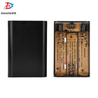Hộp pin Tandem 3 Cell có thể sạc lại 12V không hàn 18650 có thể tháo rời có bảo vệ có nắp có giá đỡ DC