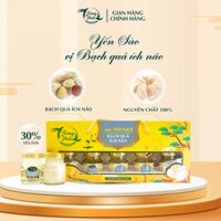 Hộp Quà 10 hũ yến chưng bạch quả Ginkgo biloba Song Phát bổ não cải thiện trí nhớ giúp cơ thể khỏe mạnh