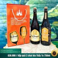 Hộp Quà 2 Chai Bia Thầy Tu 750ml