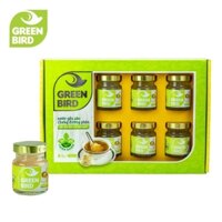 hộp quà 6 hũ nước yến sào chưng đường phèn Green Bird [6 hủ x72g] kèm túi xách sang trọng