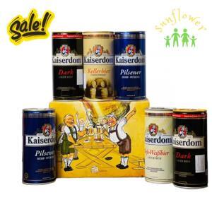 Hộp quà 6 lon bia Kaiserdom Đức Hộp 6 lon 1L