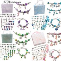 Hộp Quà 64 Hạt Charm Làm Trang Sức DIY