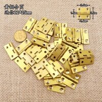 Hộp quà bằng đồng nguyên chất, hộp trang sức, bản lề mini, bản lề nhỏ, phần cứng gập, bản lề nhỏ vô hình