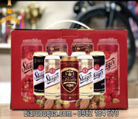 Hộp quà bia Tết Steiger 8 lon siêu rẻ tại Bia Rượu Quà