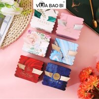 Hộp quà cưới set 30 hộp 6.5cm, quà tặng cám ơn kèm rơm lót, hộp giấy mini nhiều mẫu VUA BAO BÌ