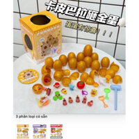 hộp quà đập trứng may mắn kuromi, capybara, labubu đồ chơi trứng vàng lucky smart capsule toy