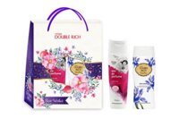 Hộp quà dầu gội Double Rich Love Me 170g & sữa tắm hương hoa Iris 200g