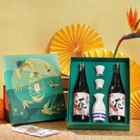Hộp Quà Đôi Rượu Sake Nishinoseki Hana – Hộp Quà Tết 2024