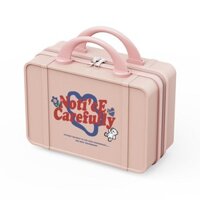 Hộp quà đơn giản đơn giản hộp đồ trang điểm cầm tay hộp đựng chiếc vali 14 inch túi lưu trữ hộp du