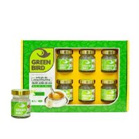 hộp quà green bird-nước yến sào chưng đường kiêng củ cải (6hũ*72g) - thương hiệu : nutrinest - việt nam