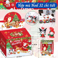 Hộp quà hình Noel Unbox Túi Mù Cho Bé 32 Chi Tiết