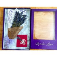 Hộp quà hoa khô lavender