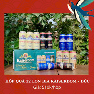 Hộp quà Kaiserdom – Hộp 12 Lon 500ml
