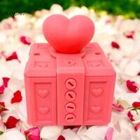 Hộp quà khó chịu HUXUAN kèm ốc vít, nhựa in 3D. Hộp quà khó chịu có ốc vít, nhựa in 3D RFT