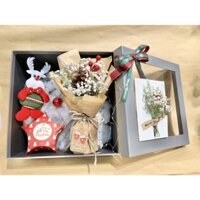 HỘP QUÀ NOEL, quà giáng sinh cho người yêu, thiệp handmade, hộp kẹo ngọt