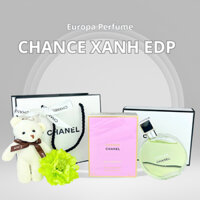 Hộp Quà Nước Hoa Chanel Chance Eau Fraiche xanh lá 100ml- Hương thơm hiện đại,tươi trẻ
