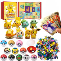 Hộp quà Pokemon Chứa Thẻ, Bóng, Mô Hình Pokemon, Hộp Mù Pokemon
