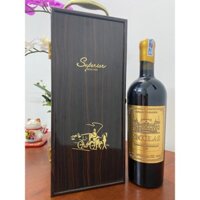 Hộp quà tặng 1 chai Vang Pháp Nicolas - Hộp sơn mài