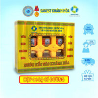 (Hộp quà tặng 6 lọ) Nước Yến sào Khánh Hoà Sanest lọ 70ml có đường- có ship hỏa tốc HCM