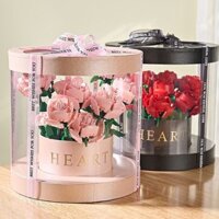 Hộp quà tặng bó hoa khối xây dựng hoa hồng vĩnh cửu
