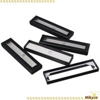 Hộp quà tặng bút rỗng MIKYCO 12 chiếc, Nắp giấy màu đen, Hộp đóng gói bút máy văn phòng