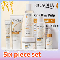 Hộp Quà Tặng Cơm Chăm Sóc Da Bộ Kem Mắt Tinh Chất Sữa Rửa Mặt Kem Dưỡng Da Mặt Kem Làm Đẹp Trang Điểm 6pc