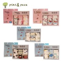 Hộp quà tặng combo 3 quần chip / quần chip đùi bé gái Organic Angel 100% cotton xuất Hàn siêu sang