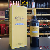 Hộp quà tặng kèm chai Rượu Vang Pháp Château Dauzac Margaux 2016 13,5% 750ml - Wine Wander