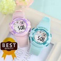 (Hộp Quà Tặng Miễn Phí) Đồng Hồ Điện Tử Đeo Tay Thể Thao Chống Sốc Chống Nước Có Đèn LED Báo Thức Cho Trẻ Em MINGRUI Kid