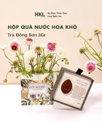 HỘP QUÀ TẶNG NƯỚC HOA KHÔ TRÀ ĐÔNG SƠN HKL BEAUTY