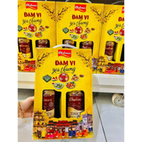 HỘP QUÀ TẶNG NƯỚC MẮM CHOLIMEX CAO CẤP TẶNG DĨA SỨ