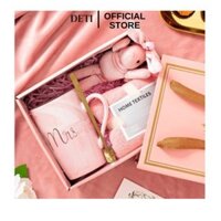 Hộp Quà Tặng Sang Trọng Cho Nữ, Quà Sinh Nhật 8/3 20/10, Noel, Valentine, Tặng Bạn Gái Vợ Mẹ Chị Em Ý Nghĩa Cao Cấp DETI