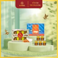 Hộp Qùa Tặng Set 6 Hủ Cao Cấp - Tổ Yến Sào Chưng Sẵn 35%