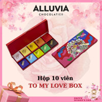 Hộp quà tặng socola tình yêu To My Love 10 viên chocolate Alluvia
