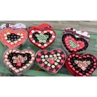 Hộp quà tặng socola valentine  14/02 37-39 viên viết chữ theo yêu cầu giá rẻ