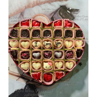 Hộp quà tặng Socola Valentine trái tim size 30cm