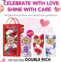 Hộp quà tặng Sữa tắm Double Rich 550g