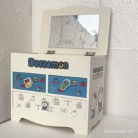 Hộp quà tặng và trang sức cá nhân có nắp Doraemon x Hello Kitty